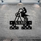 Personalized Motocross Initial Name Metal Sign. Custom Dirtbike Wall Decor Gift. Motorbike Wall Hanging. Kids Romm Decor. Motorsport Present