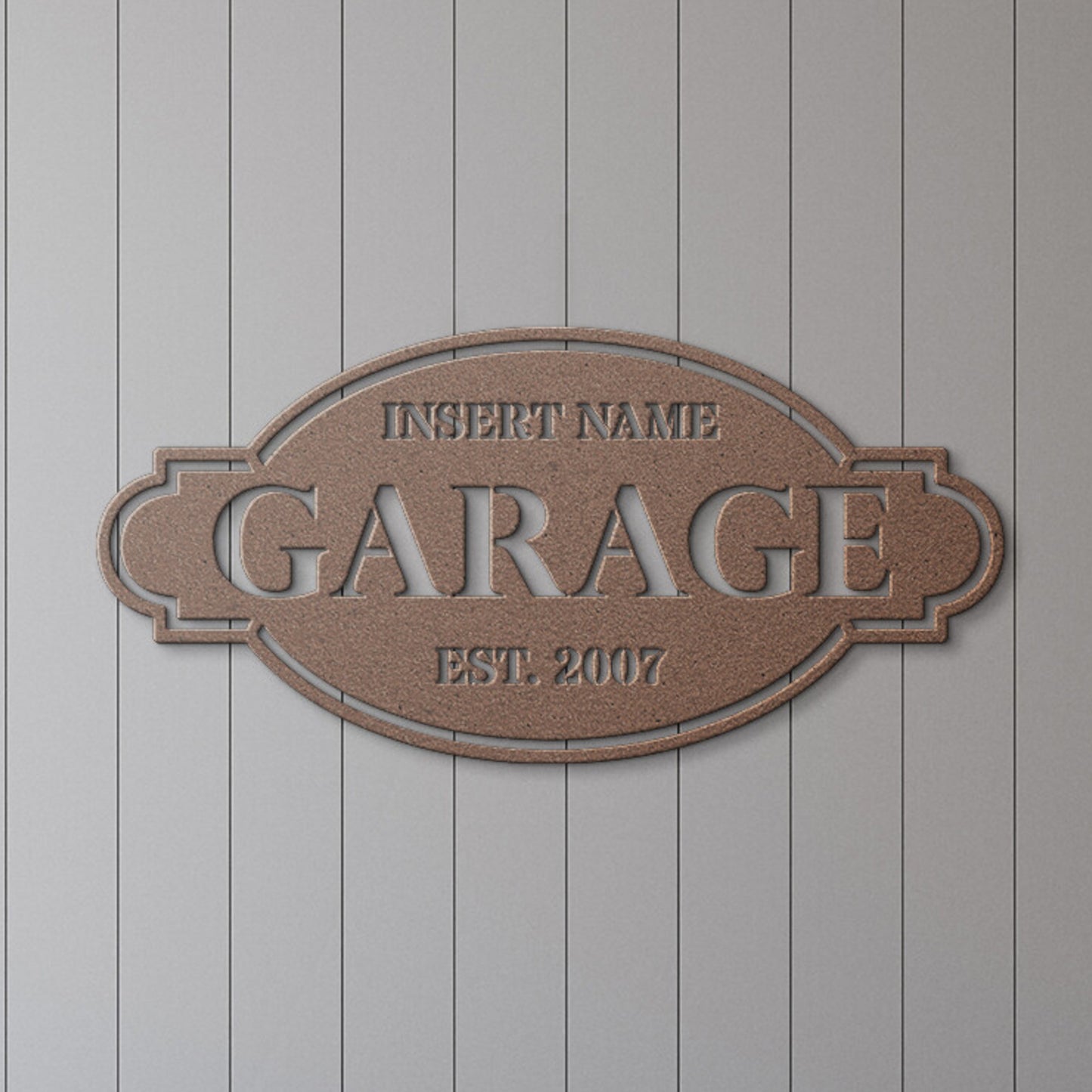 Personalized Garage Name Metal Sign Gift. Car Park Sign. Custom Auto Shop Steel Sign Gift. Mechanic Shop Wall Hanging. To My Handyman Gift.