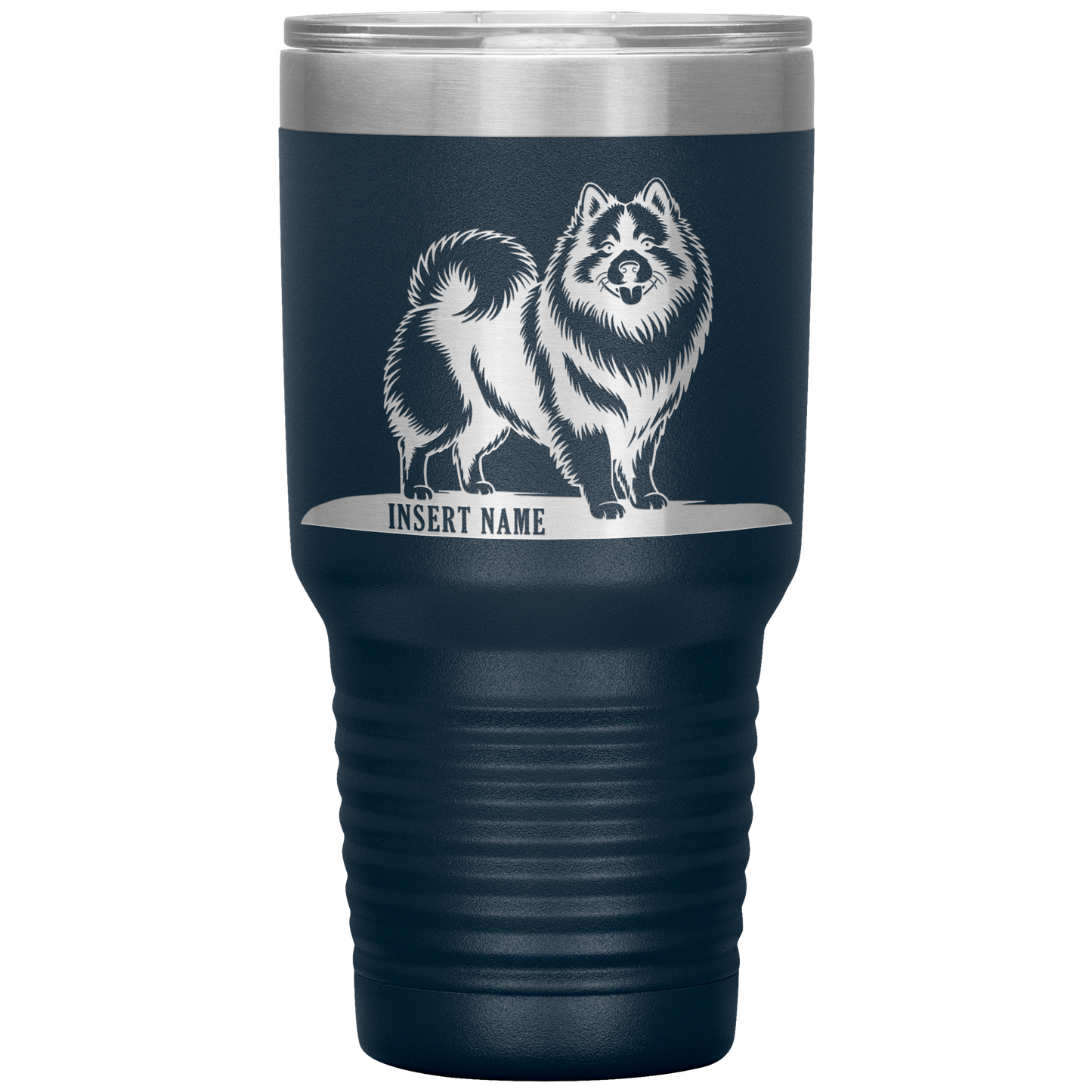 Personalized_Laser-Engraved_Keeshond_Met_30oz_Tumbler_Navy_Mockup.png