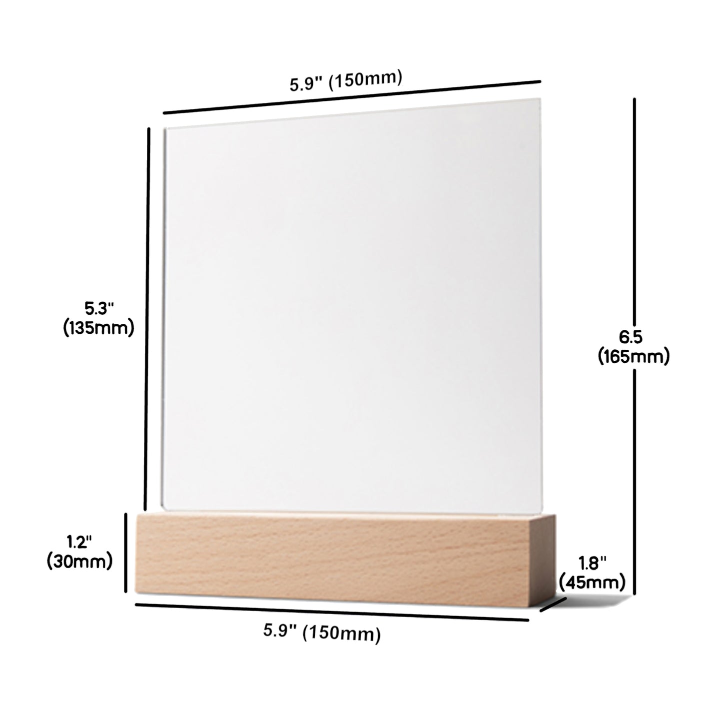 Personalized US Firefighter Acrylic Light Sign In White With Custom Text 1