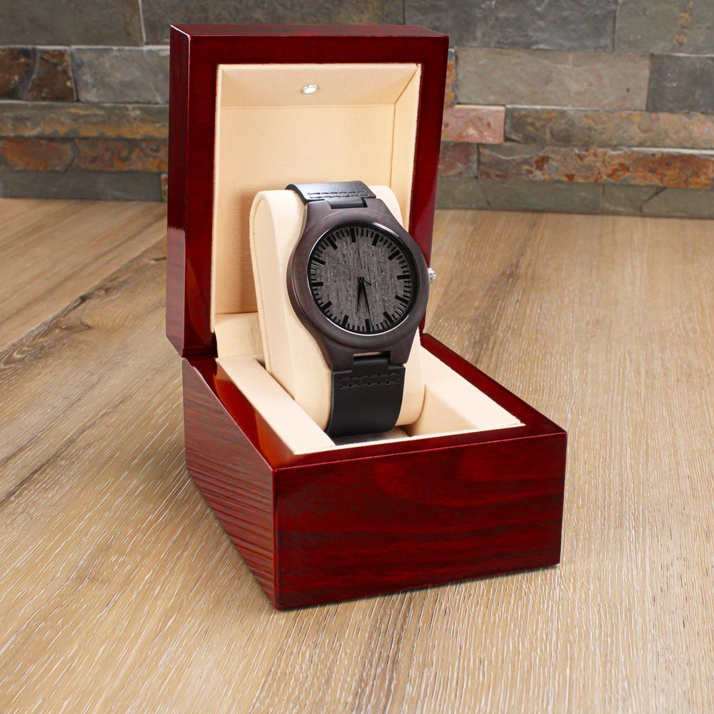 Patriotic Gifts, wood and glass watch box, carpenter wooden watch, wooded watch for carpenter, carpenter dad, Personalized watch gift for him, custom wood watch gift, watch collection box gift, personalized watch for men, custom engraved watch band