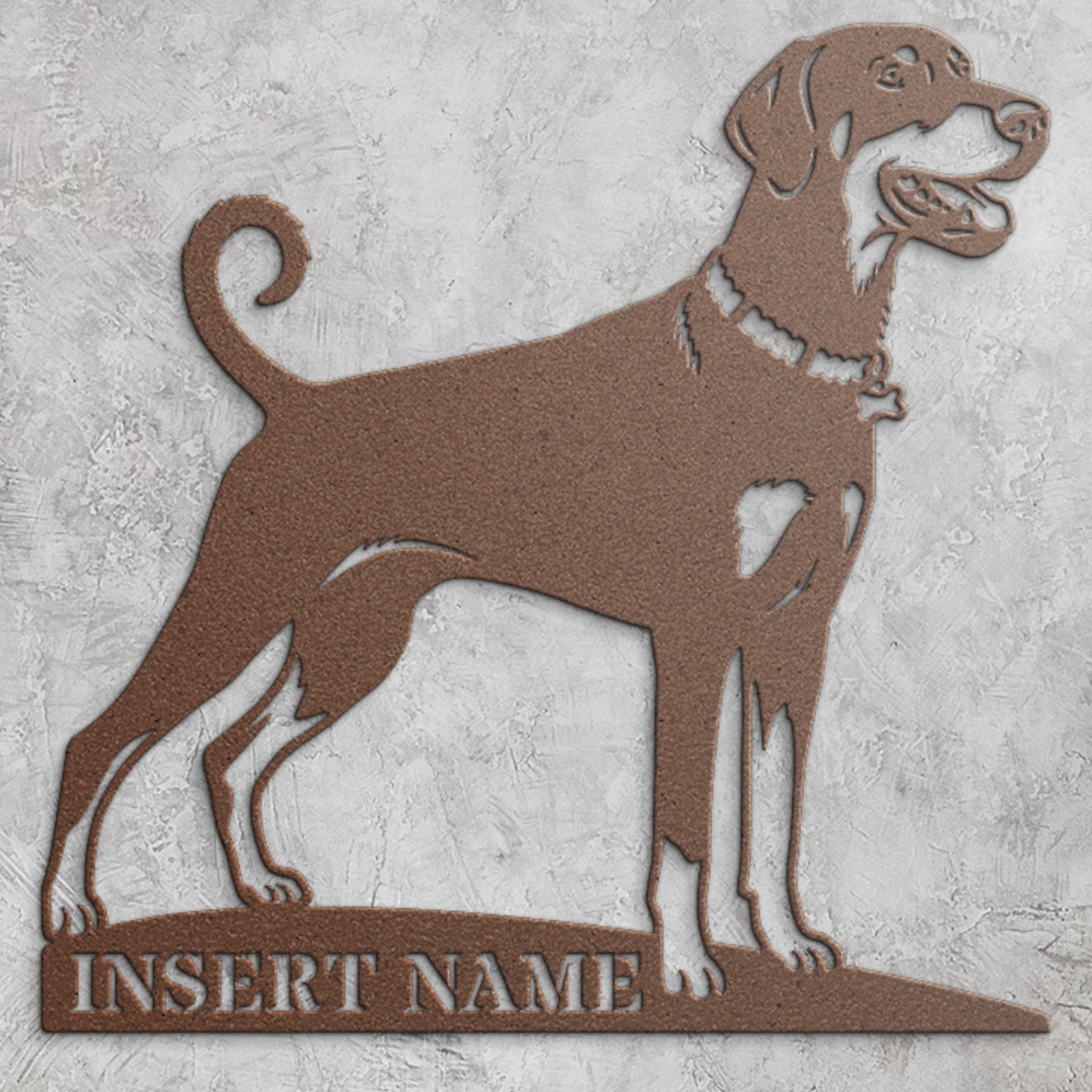 Personalized Dobermann Name Metal Sign. Custom Dog Owner Wall Decor Gift