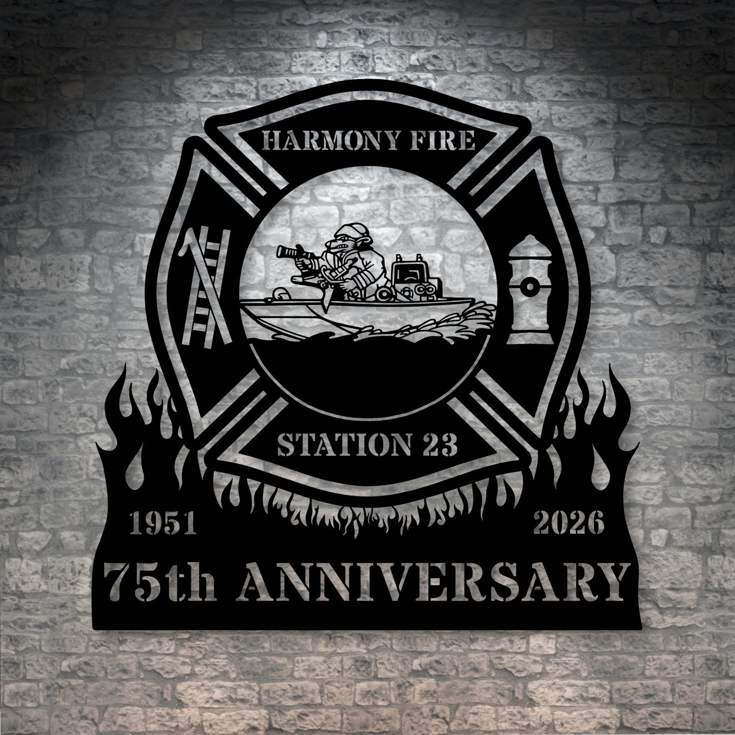 Harmony Fire Station 23. 75th Anniversary