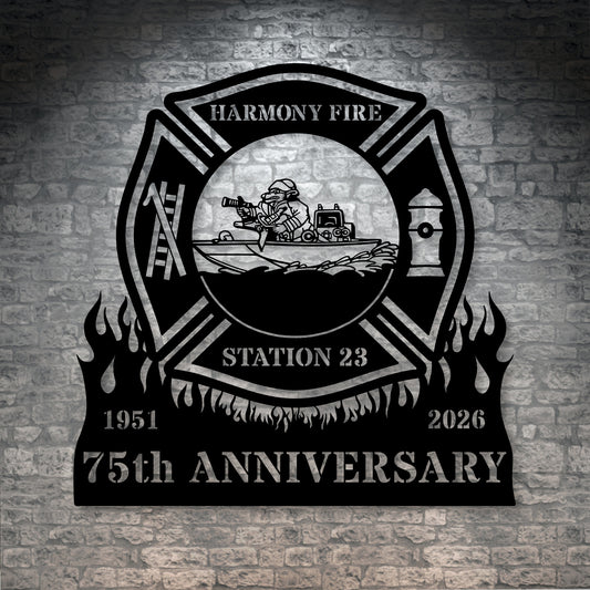 Harmony Fire Station 23. 75th Anniversary