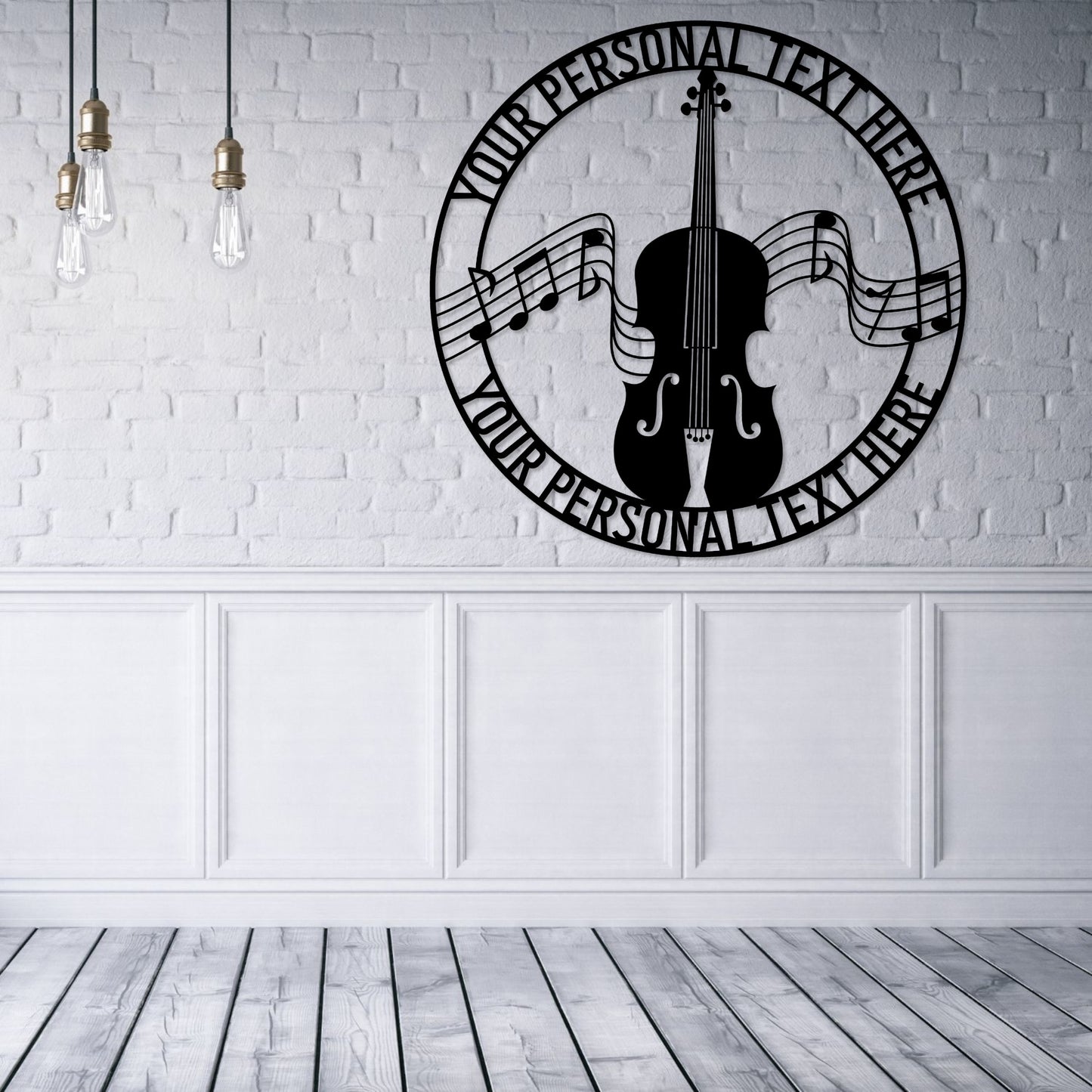 Personalized Cello Instrument Metal Sign. Custom Cellist Name Wall Decor Gift. Personal Music Entertainer Gift. Musician Artist Wall Hanging