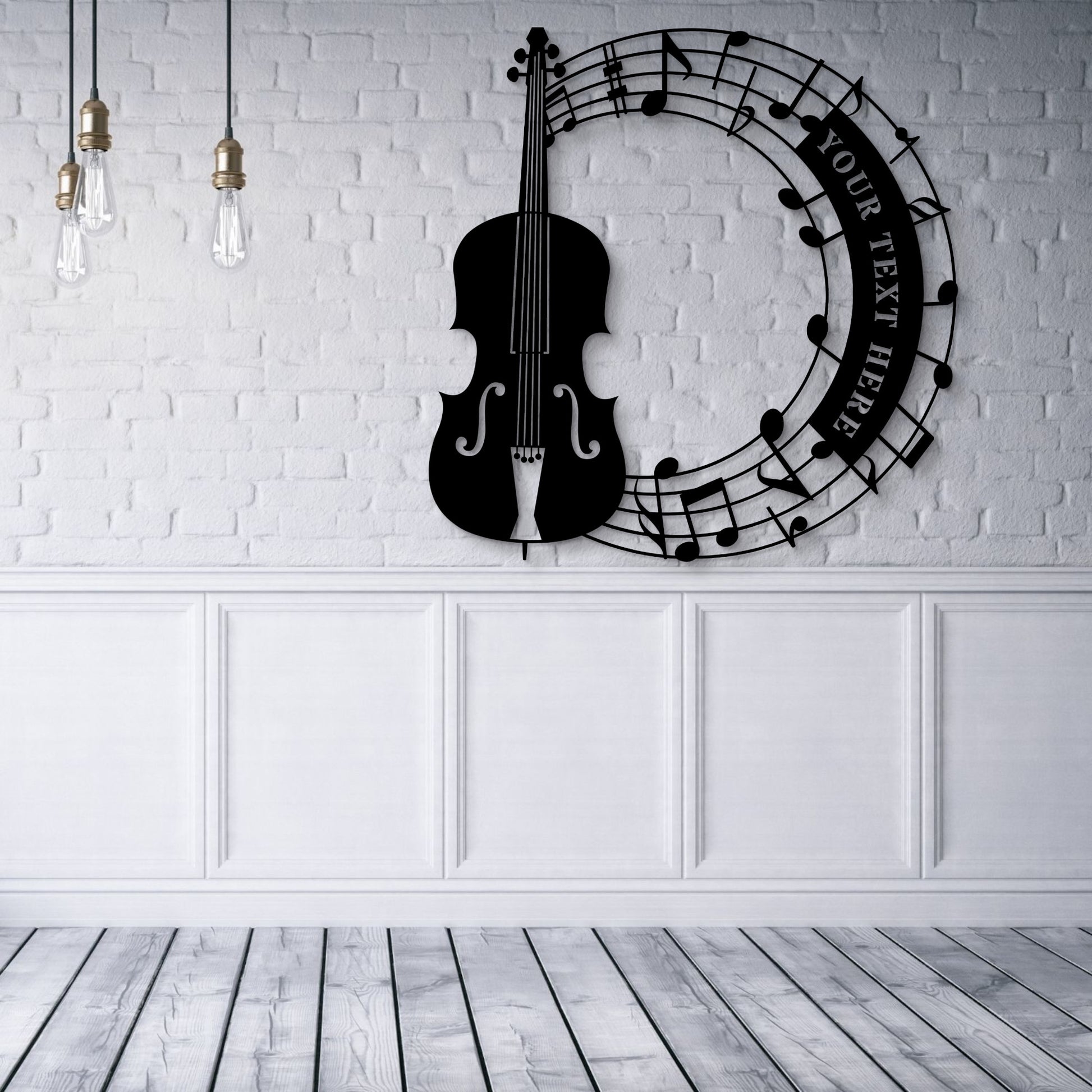 Personalized Cello And Notes Name Metal Sign. Custom Cellist Wall Decor Gift. Musician Entertainer. Music Room Display. Musical Wall Hanging
