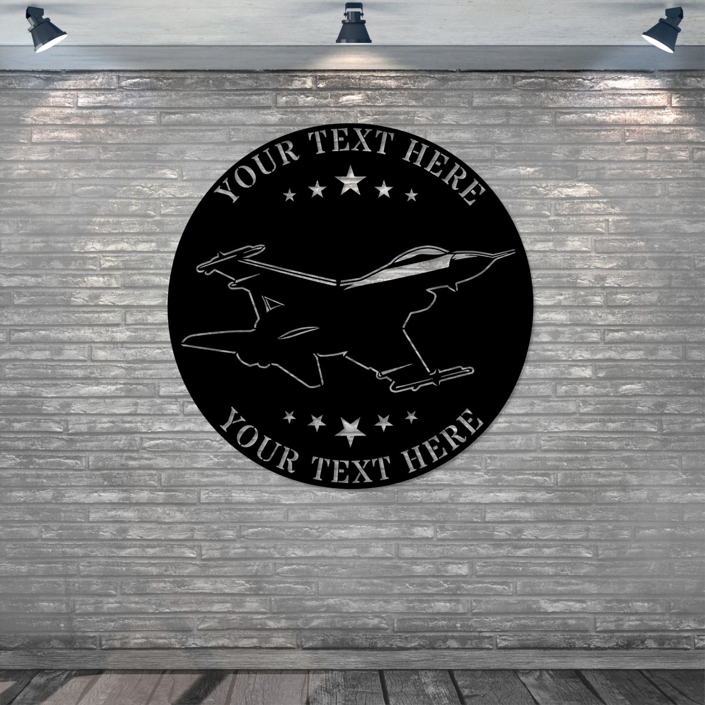 Personalized Jet Fighter Metal Sign. Custom Air Force Pilot Wall Decor Gift. Air Force Retirement. Army Wall Hanging. Military Decor Gift