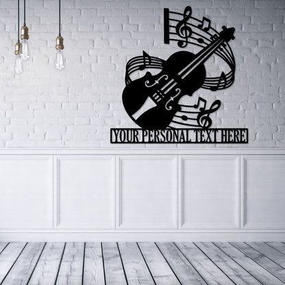 Personalized Cello Name Metal Sign Gift. Custom Music Performer Wall Decor. Music Room Decor. Cello Player Wall Hanging Gifts. Music Lover