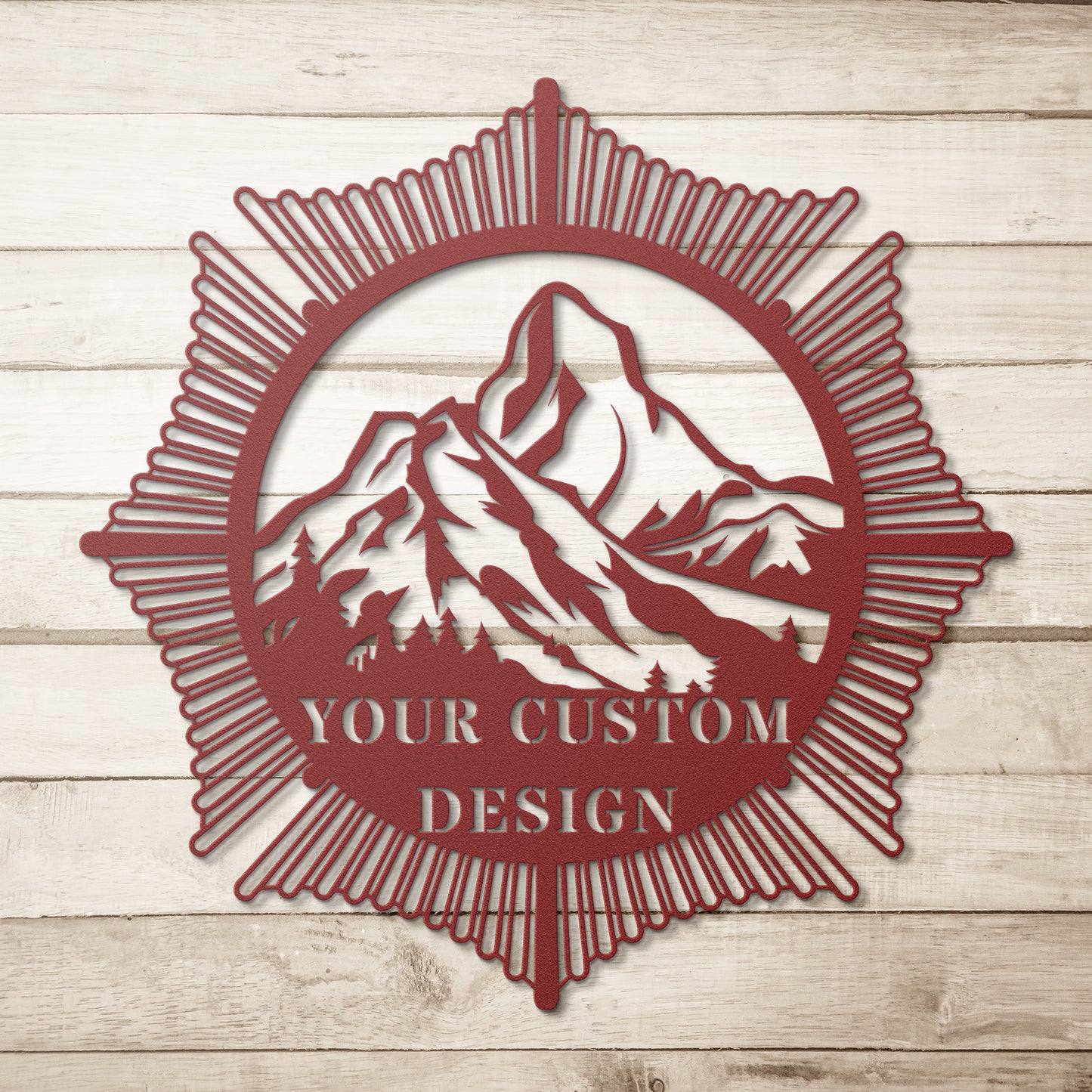 Personalize Your Own Metal Sign. Customize Your Own Wall Decoration