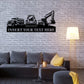 Personalized Heavy Machinery Metal Sign. Custom Construction Equipment Wall Decor Gift. Dump Truck. Excavator. Skid Steer Wall Hanging Gift