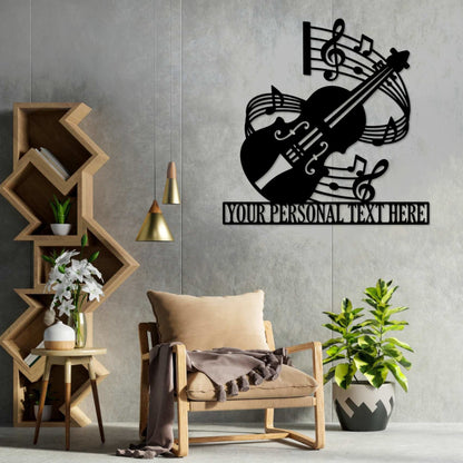 Personalized Cello Name Metal Sign Gift. Custom Music Performer Wall Decor. Music Room Decor. Cello Player Wall Hanging Gifts. Music Lover