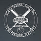 Baseball Bat & Glove Personalized Metal Sign - Baseball Player Steel Monogram