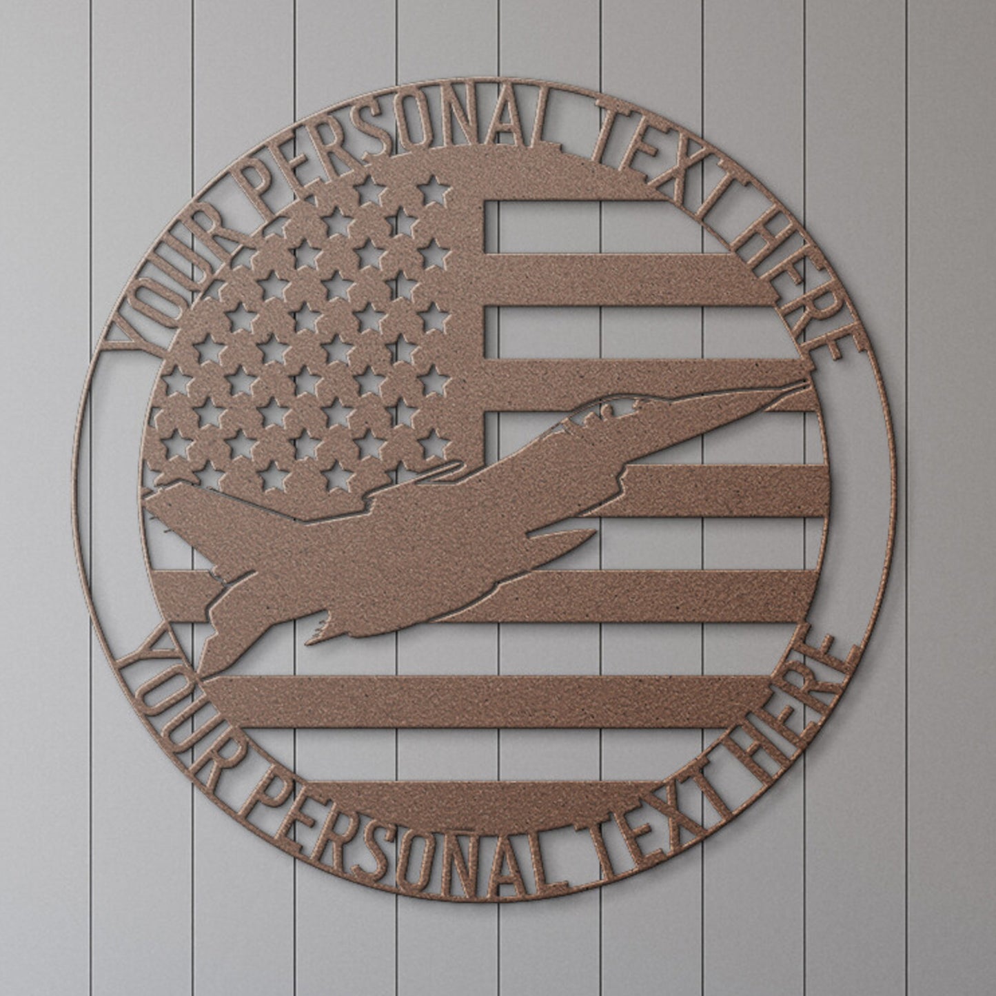 Personalized Jet Fighter Pilot Name Metal Sign. Custom Air Force Pilot Steel Sign. American Aviator. Patriotic Veteran Wall Decor Army Gift