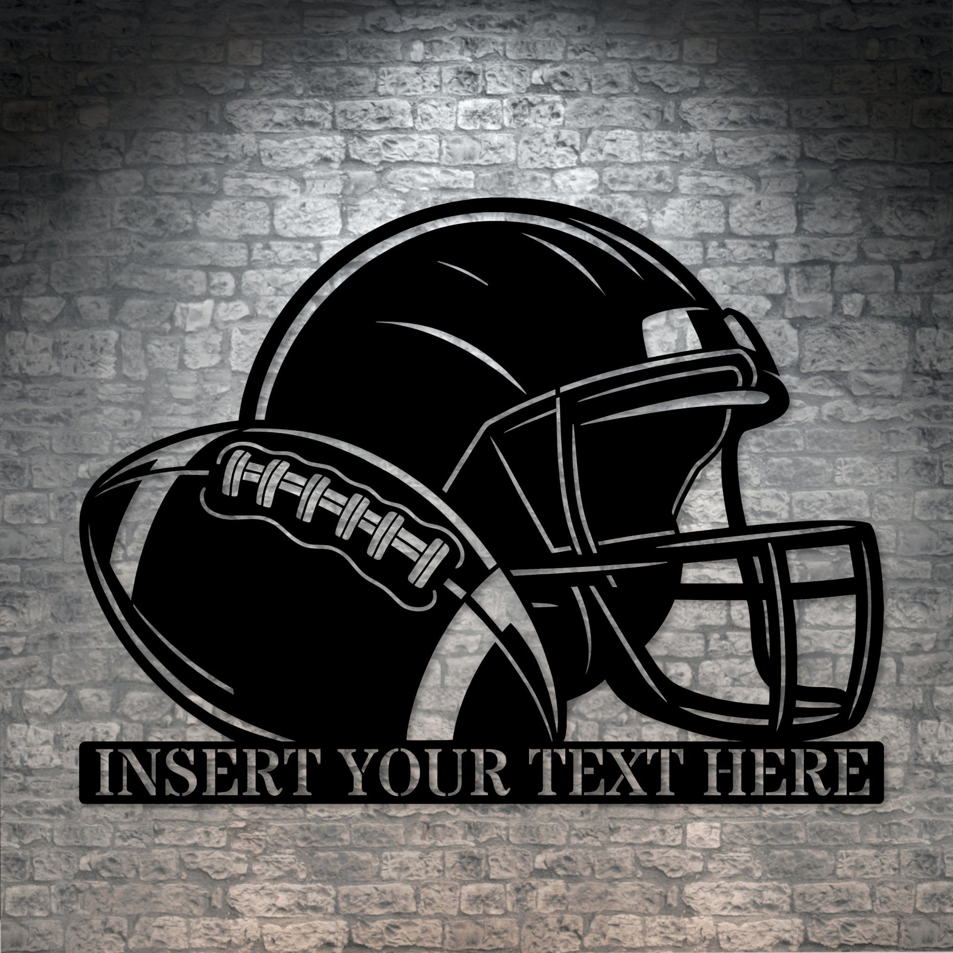 american football helmet name Personalized American Football Helmet Name Metal Sign. Custom Sports D – Coolcin