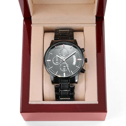 Personalized American Railroad Metal Watch With Custom Text And Gift Box 9