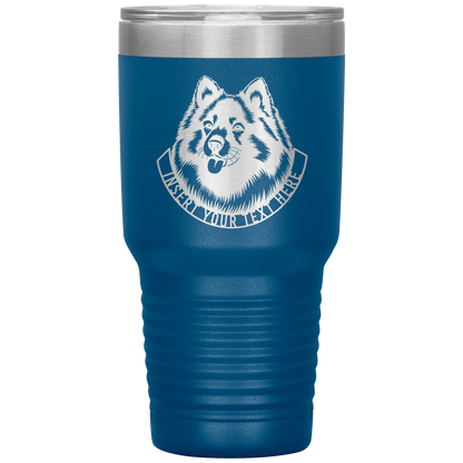 Personalized_Laser-Engraved_Keeshond_Met_30oz_Tumbler_Blue_Mockup.png