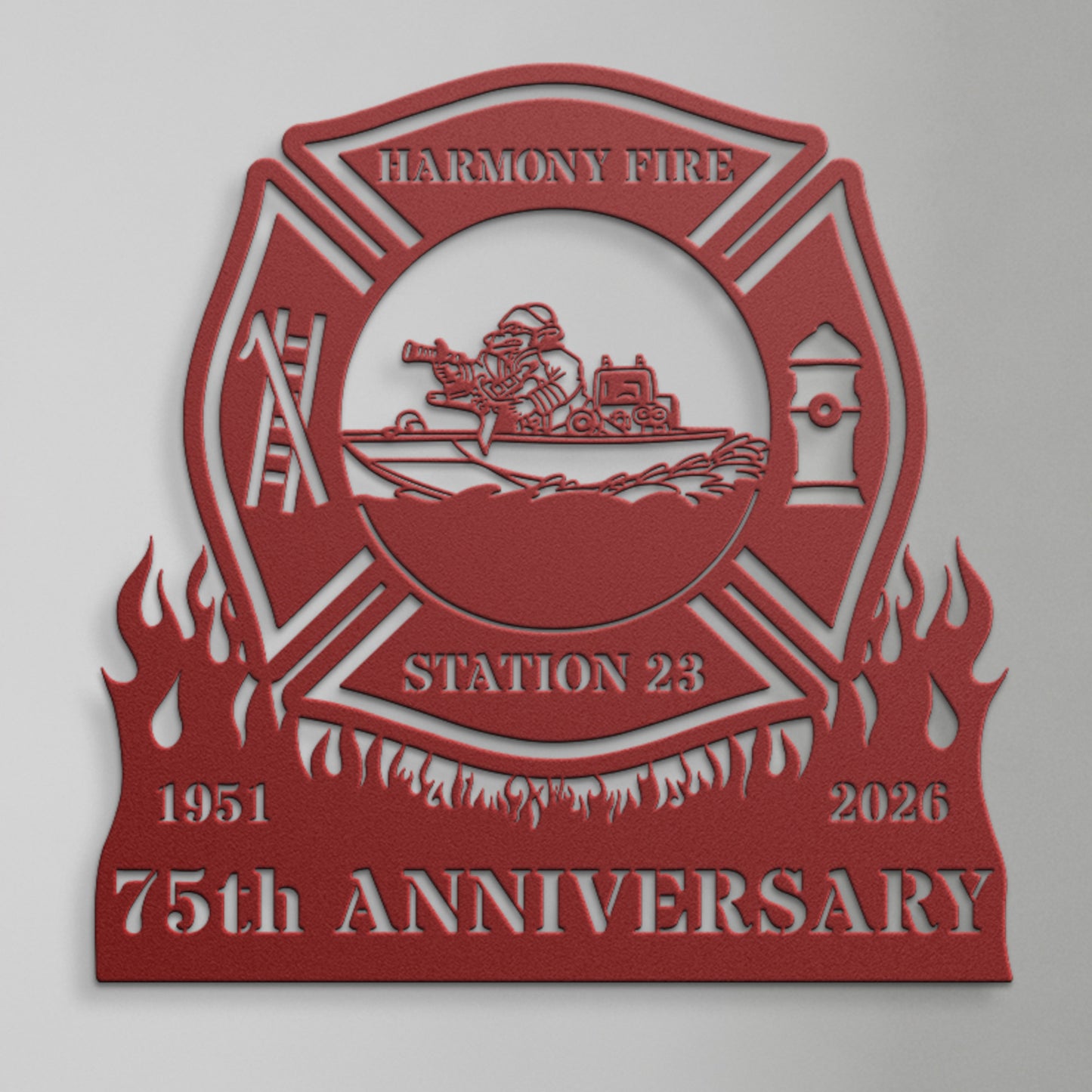 Harmony Fire Station 23. 75th Anniversary