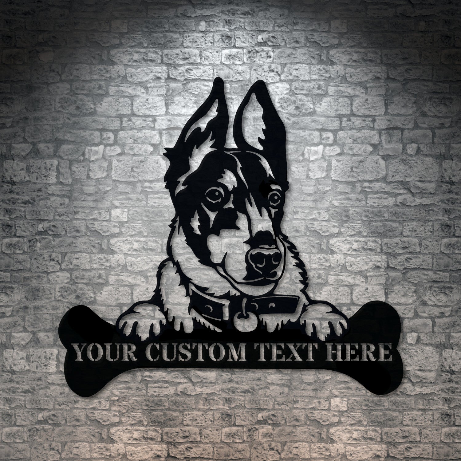 Personalized Fox Terrier Name Metal Sign Gift. Customizable Dog Owner Wall Decor Gift. Fox Terrier Portrait Yard Sign. Dog House Name Sign