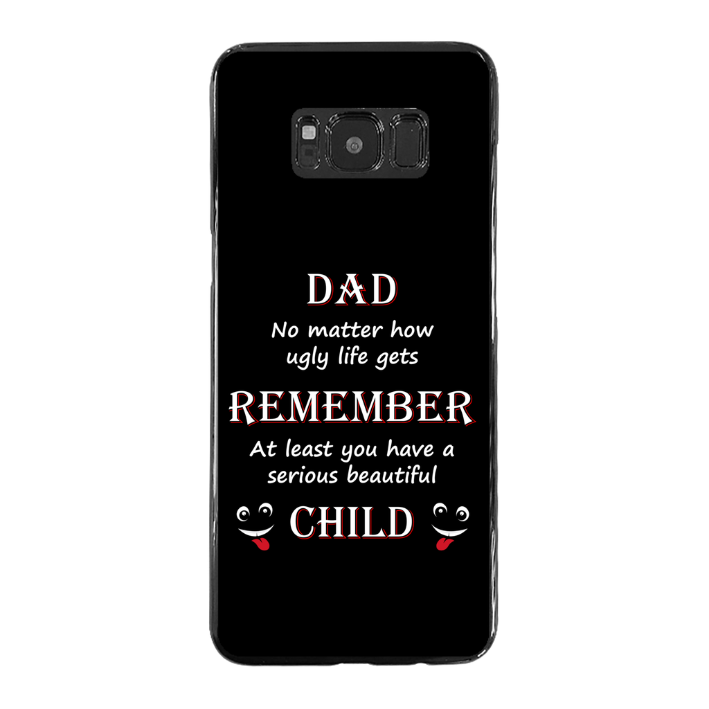 Funny Fathers day soft phone case