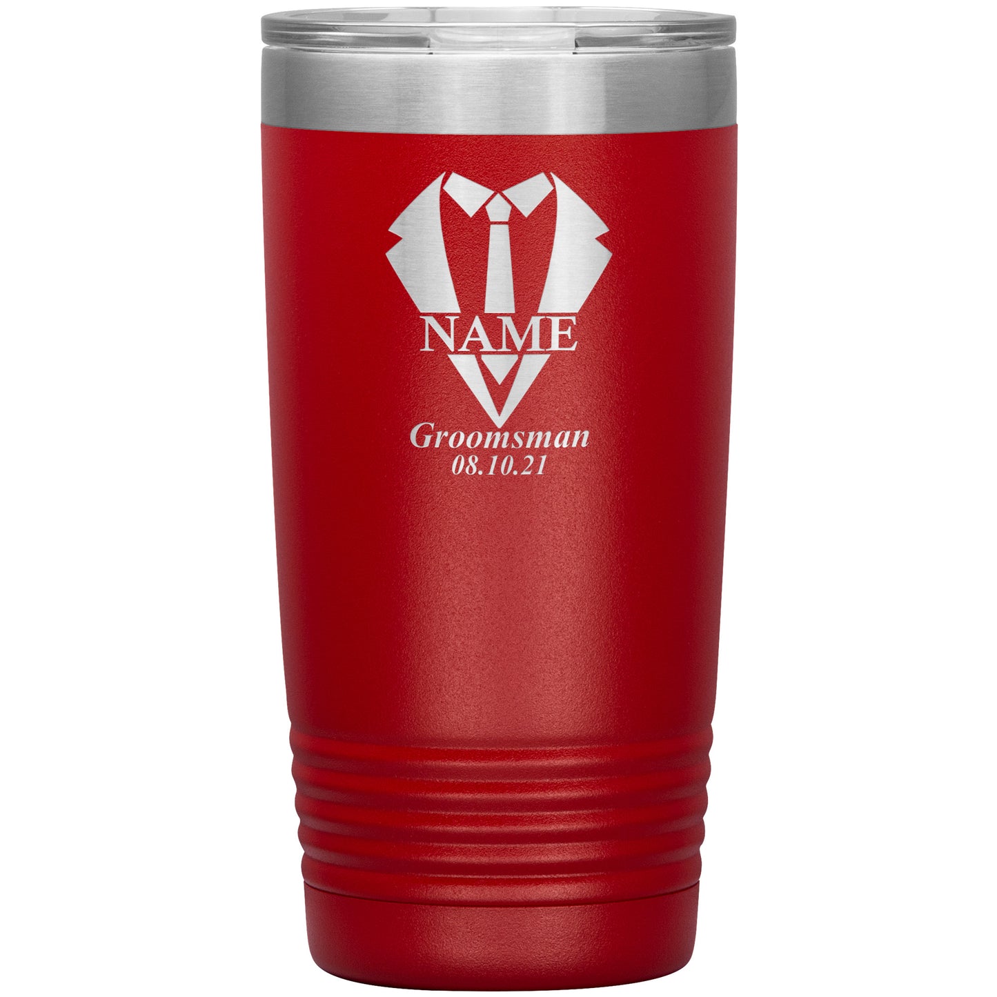 Groomsman Tumbler Drinkware Gift | Bachelor Party Gift | Personalized Engraved Tumbler
