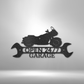 Personalized Motorcycle Tourer Metal Sign - Custom Touring Motorbike Steel Sign