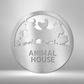 Personalized Animal Farm House Monogram - Custom Multicolor Steel Sign