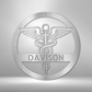 Personalized Nurse Symbol Name Custom Metal Sign