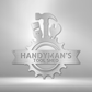 Personalized Handyman Shop Metal Sign - Custom Multicolor Garage Steel Sign
