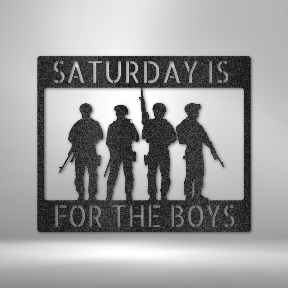 Personalized Soldier Metal Sign - Custom Multicolor Army Steel Sign