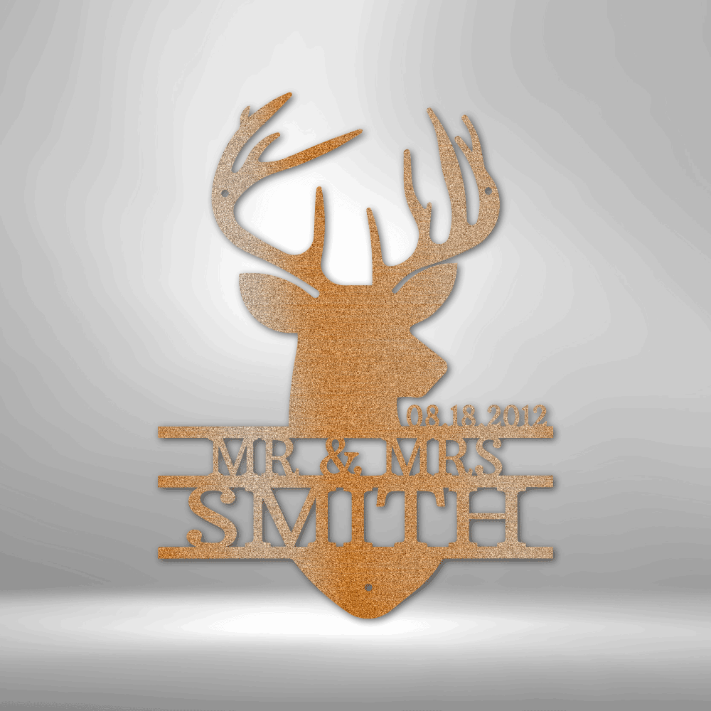 personalized custom deer hunting gift