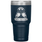 Personalized Lumberjacj Chainsaw Tumbler With Lid