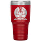 Personalized Proud American Trucker Name Tumbler With Lid