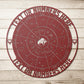 Personalized Taurus Zodiac Wheel Name Metal Sign. Custom Made Astrology Wall Art Decor. Celestial Gifts. Decorative Taurus Star Sign Hanging