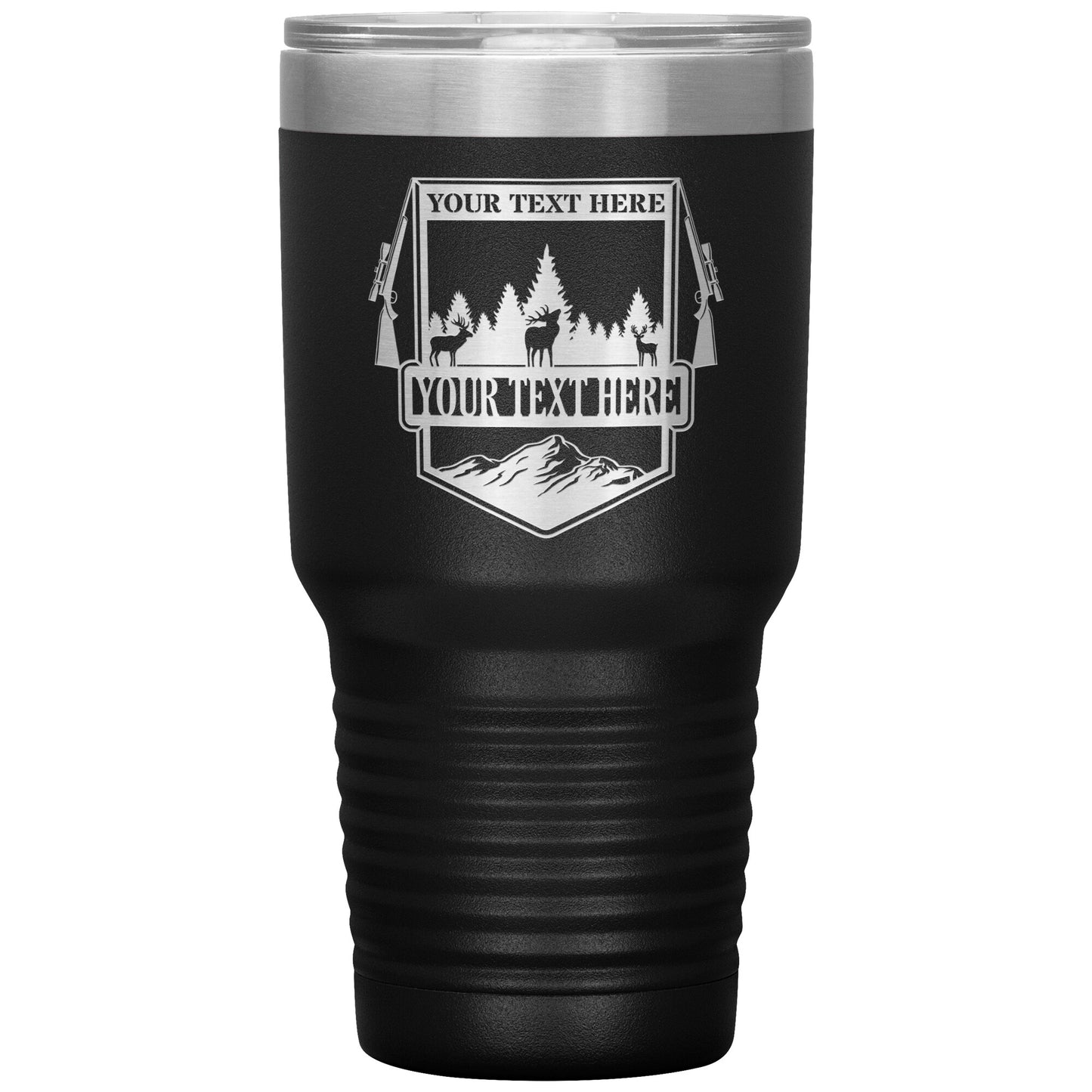 Personalized Wildlife Hunting Tumbler With Lid