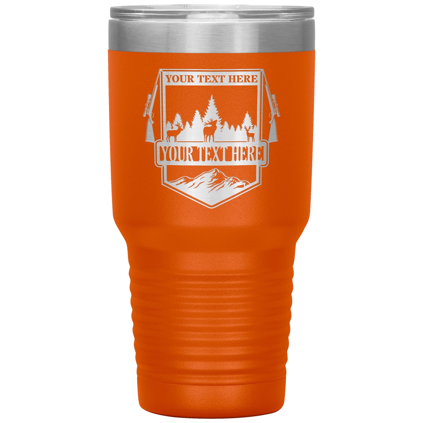 Personalized Wildlife Hunting Tumbler With Lid