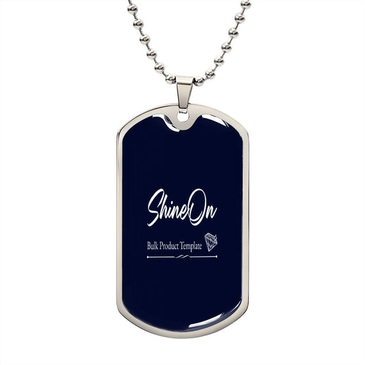 Firefighter Ball Chain Dog Tag