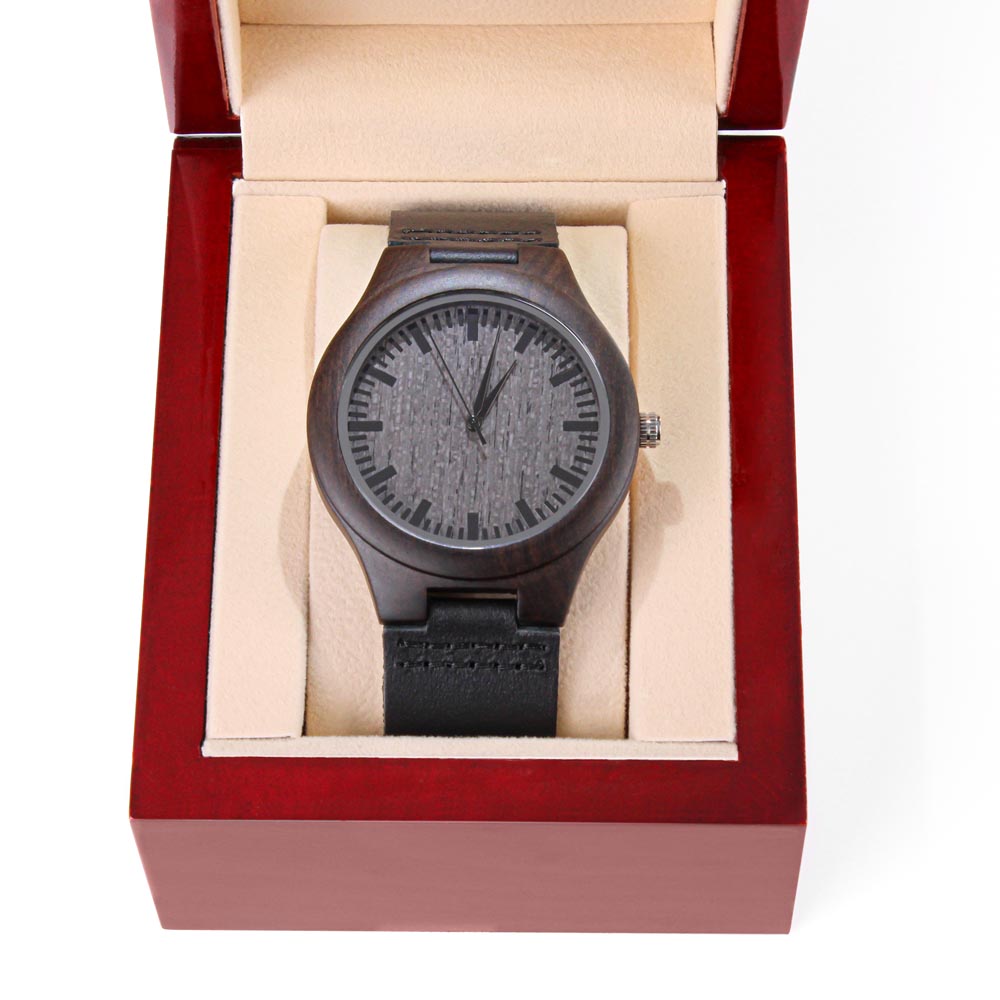 Patriotic Gifts, wood and glass watch box, carpenter wooden watch, wooded watch for carpenter, carpenter dad, Personalized watch gift for him, custom wood watch gift, watch collection box gift, personalized watch for men, custom engraved watch band